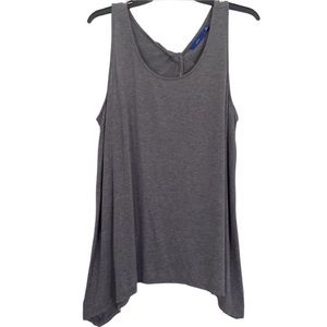 APT 9  Tank Top Size XL Grey Material polyester, Rayon, Spandex